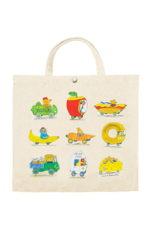 3P4 x Richard Scarry® - Busy Town Market Tote