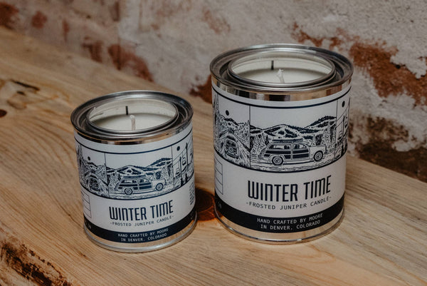 Winter Time Candle-1/2 Pint