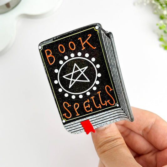 Book of Spells Hair Claw Clip
