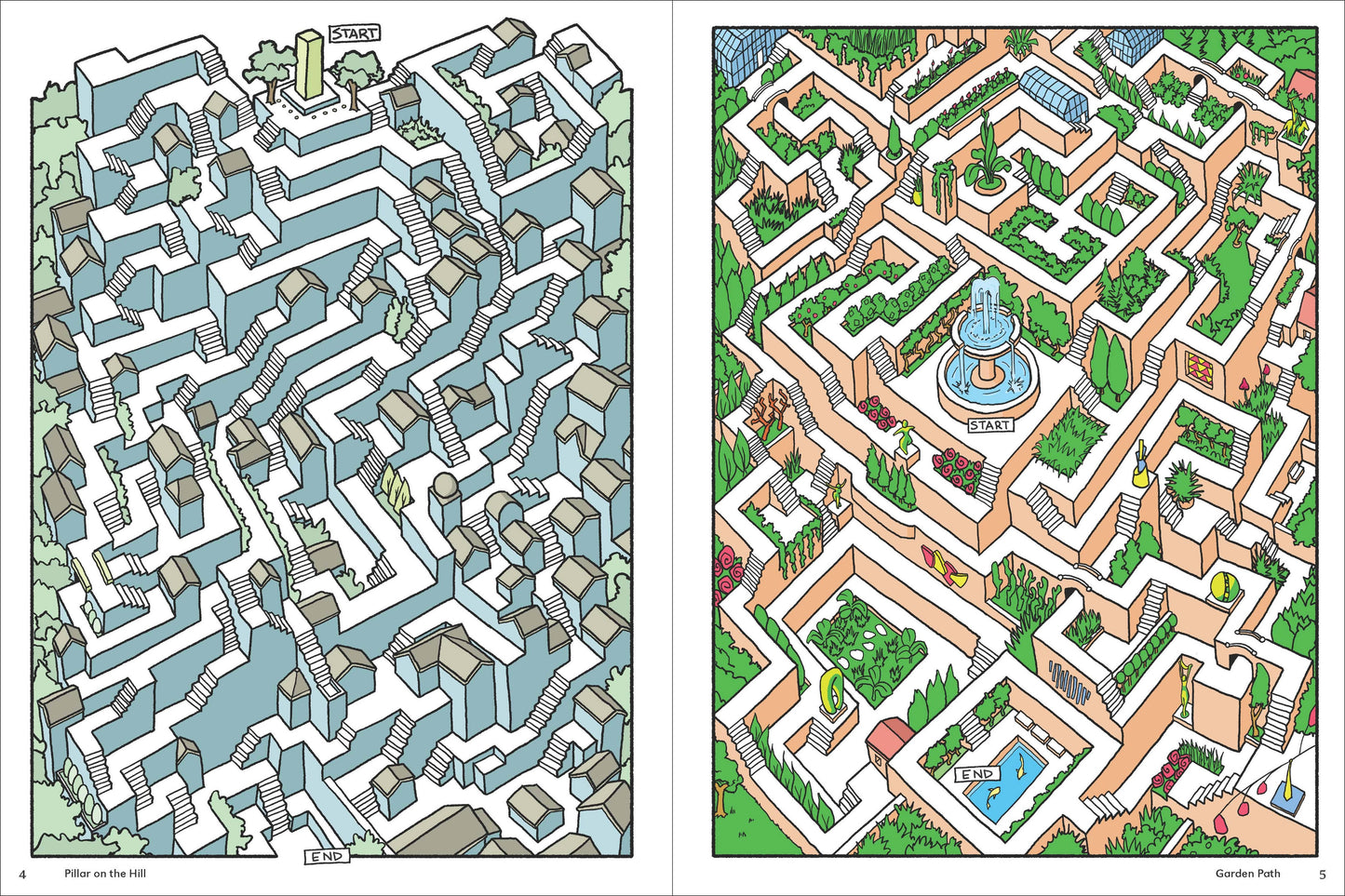 From Here to There Maze Activity Book