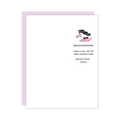 Miniature Horses Love Card