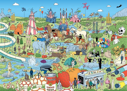 The Story of Iconic Artists: 500 Piece Puzzle