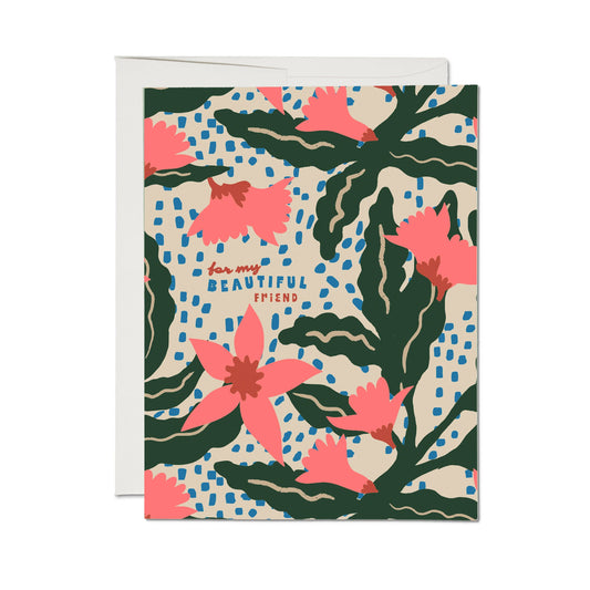 Pink Azalea greeting card