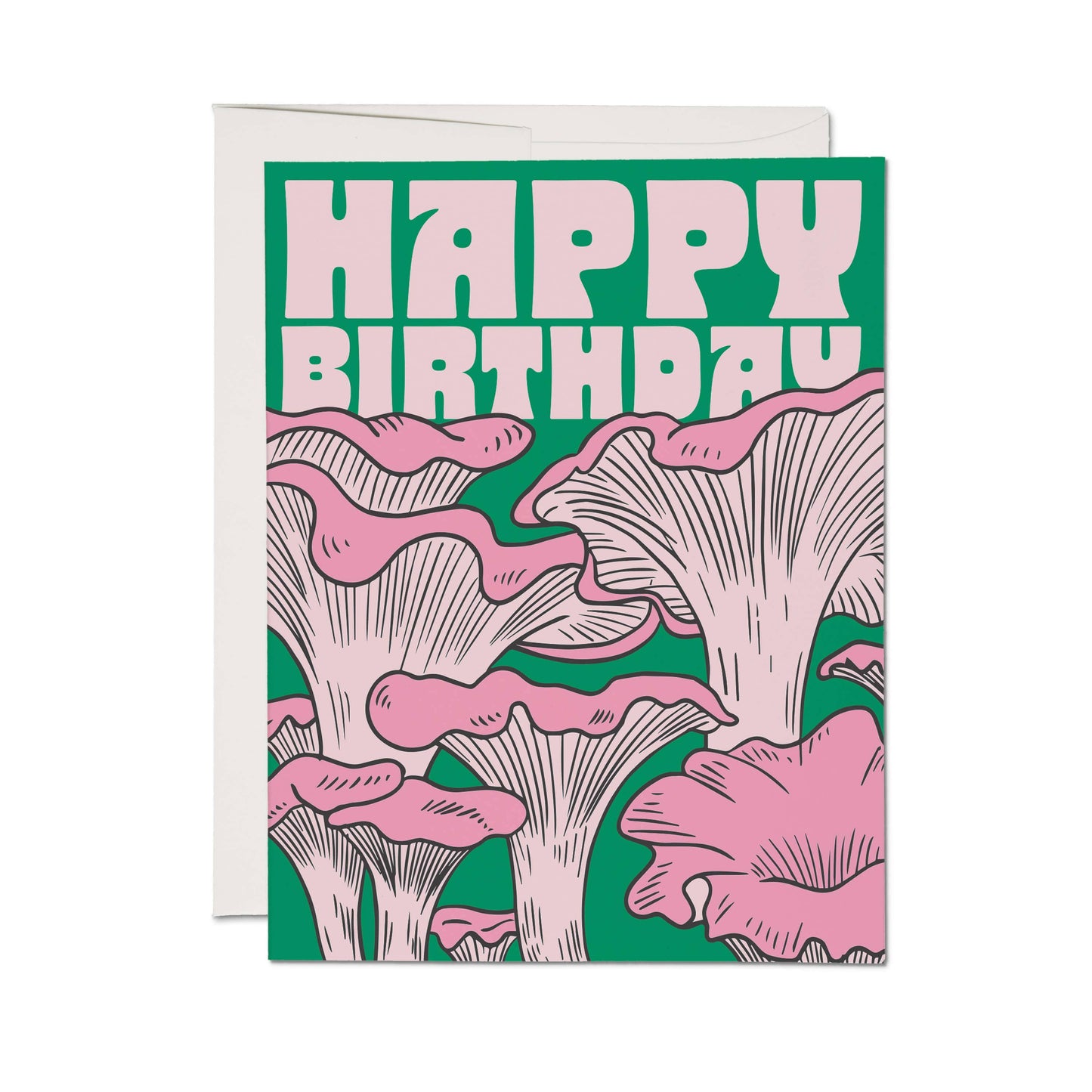 Shroomy Birthday greeting card