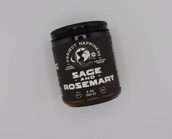 Sage and Rosemary - 8 oz Soy Candle