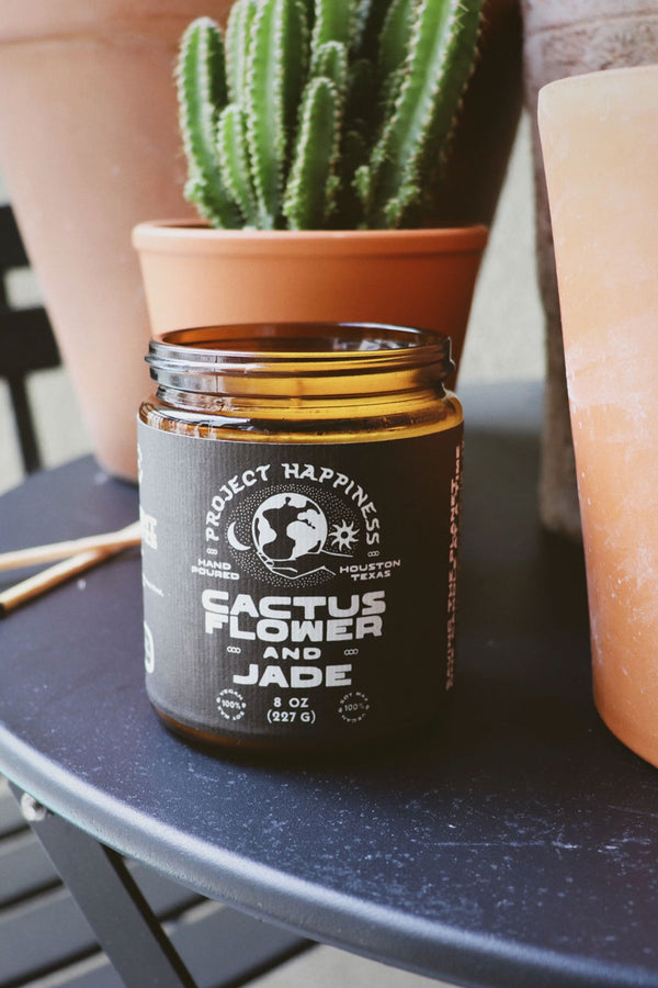 Cactus Flower and Jade - 8 oz Soy Candle