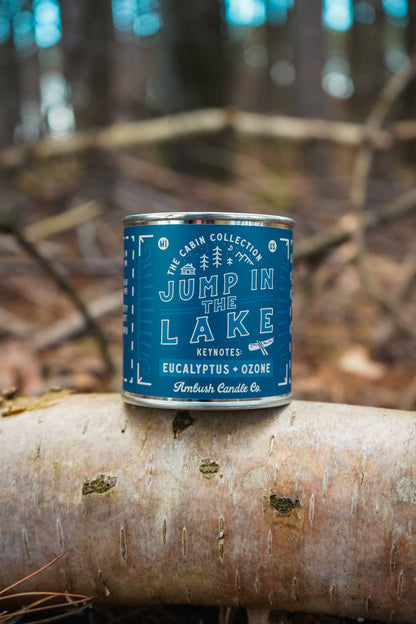 Jump In The Lake | Eucalyptus + Ozone 8oz Soy Candle