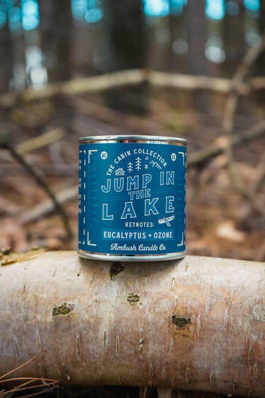 Jump In The Lake | Eucalyptus + Ozone 8oz Soy Candle