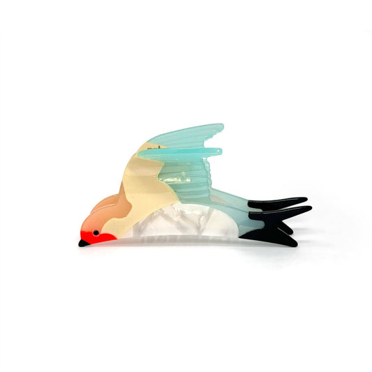 Swallow-Tailed Bird Hair Claw Clip – Nature-Inspired & Whims
