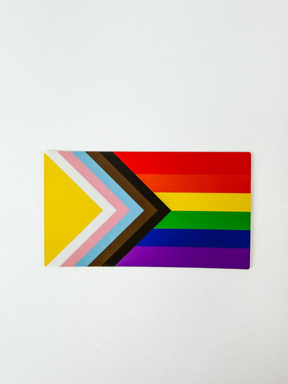 Progress Pride Flag Sticker