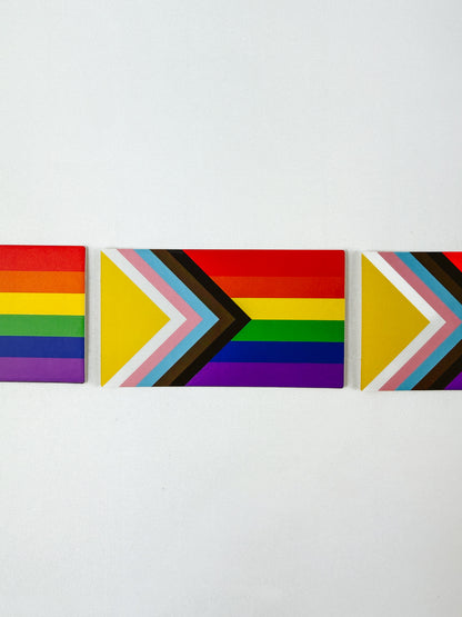 Progress Pride Flag Sticker