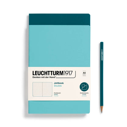 Jottbook A5 - Pack of 2: Lemon & Rising Sun / Medium / Plain