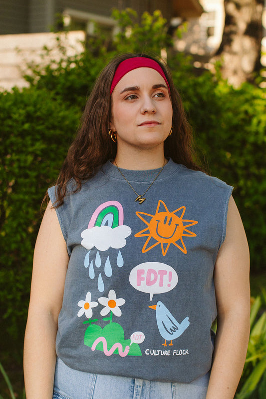 Nature Said What It Said (FDT) Muscle Tank