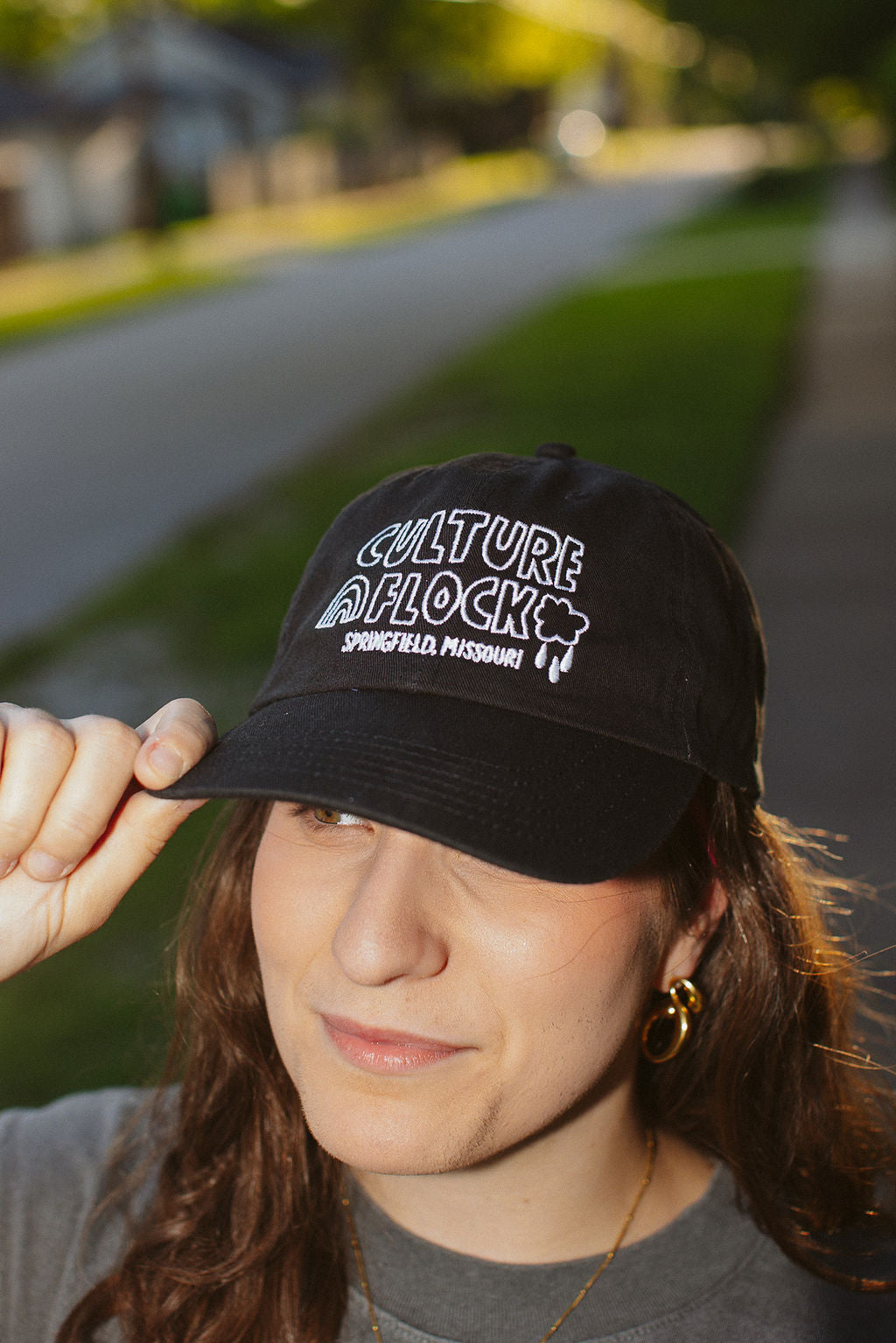 CF Logo Hat - Black