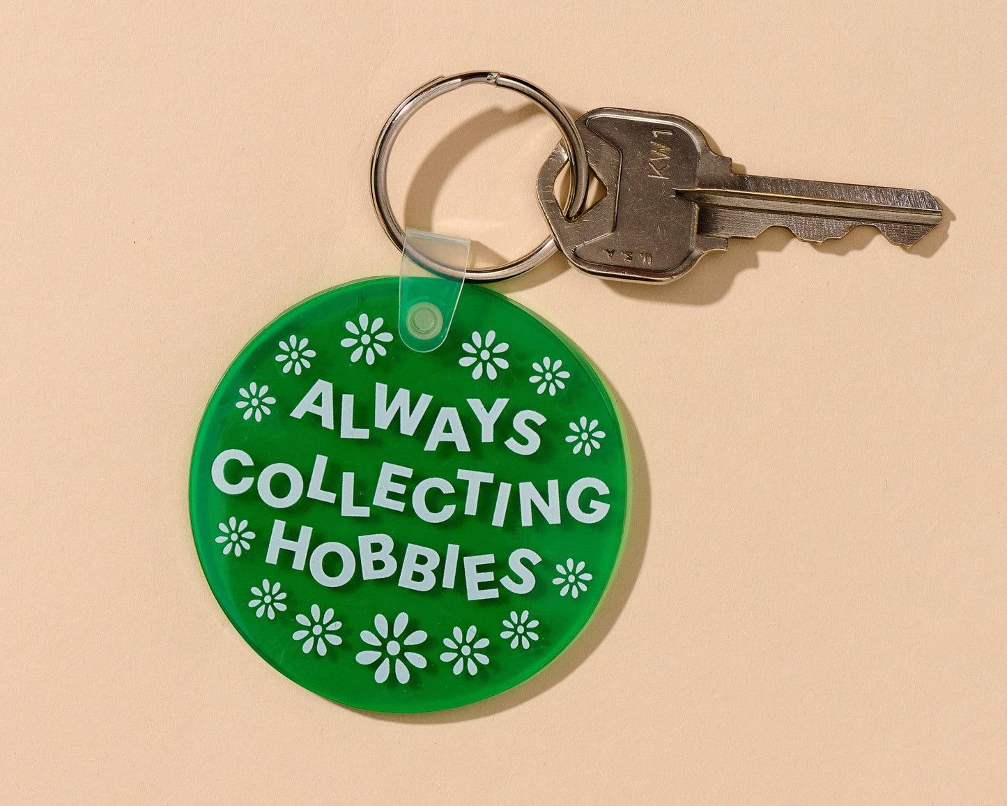Collecting Hobbies PVC Keychain