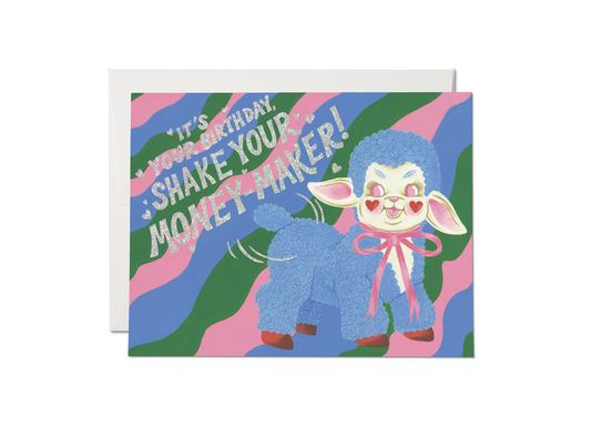 Money Maker birthday greeting card