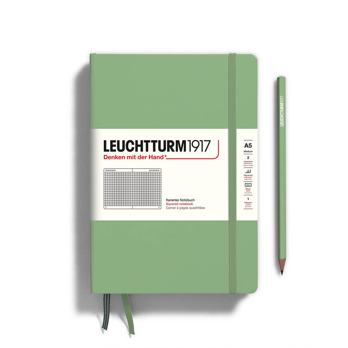 Notebooks - Medium (A5): Ink / Hardcover / Dotted