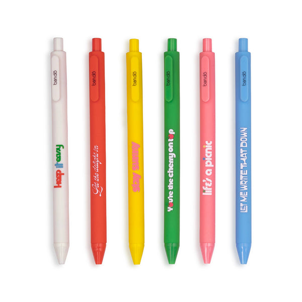 Write On Gel Pen Set