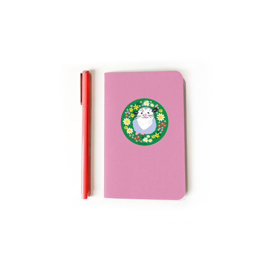 Wildflower Opossum Sticker