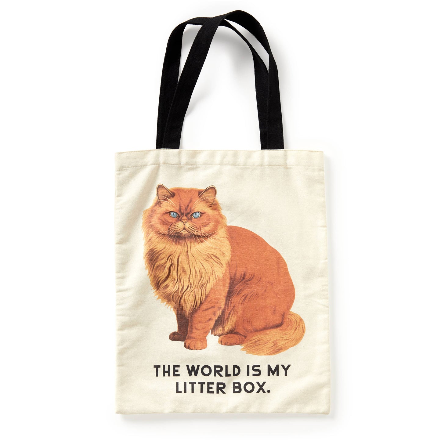 Brass Monkey Moody Cats Canvas Tote