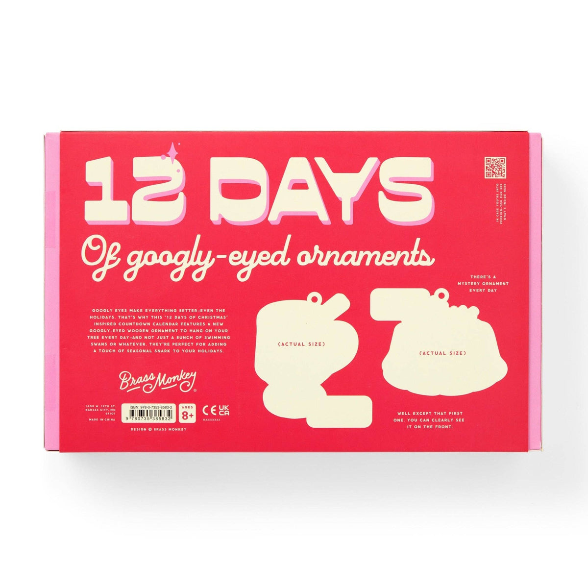 Brass Monkey Googly & Bright Holiday Advent Calendar