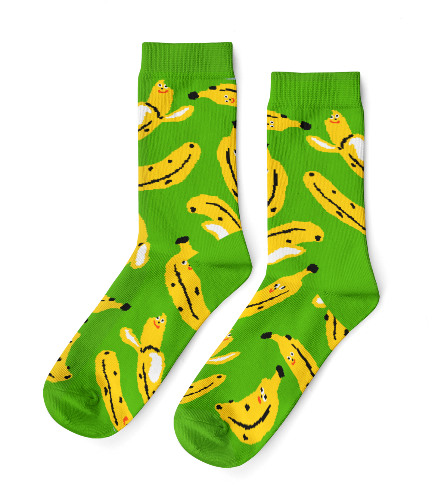 Kristina Micotti Banana - Small Crew Socks