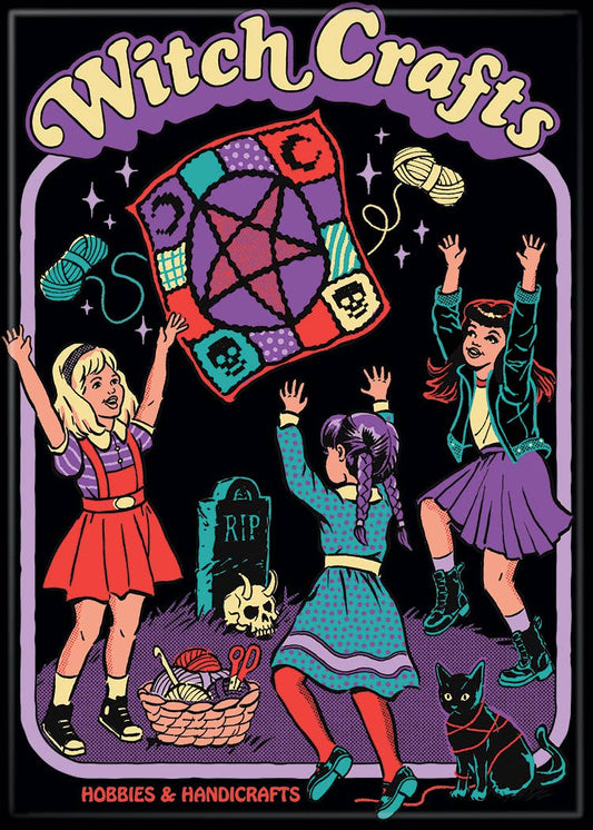 Steven Rhodes Witch Crafts Magnet