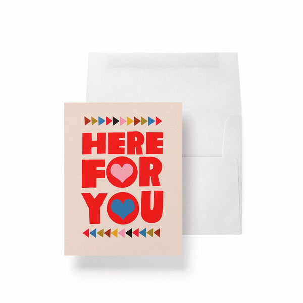 Lisa Congdon - Here For You A2 Card