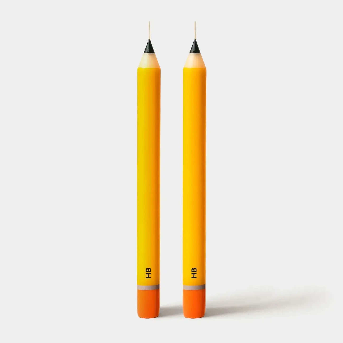 Pencil Taper Candles – HB Yellow (2 pack)