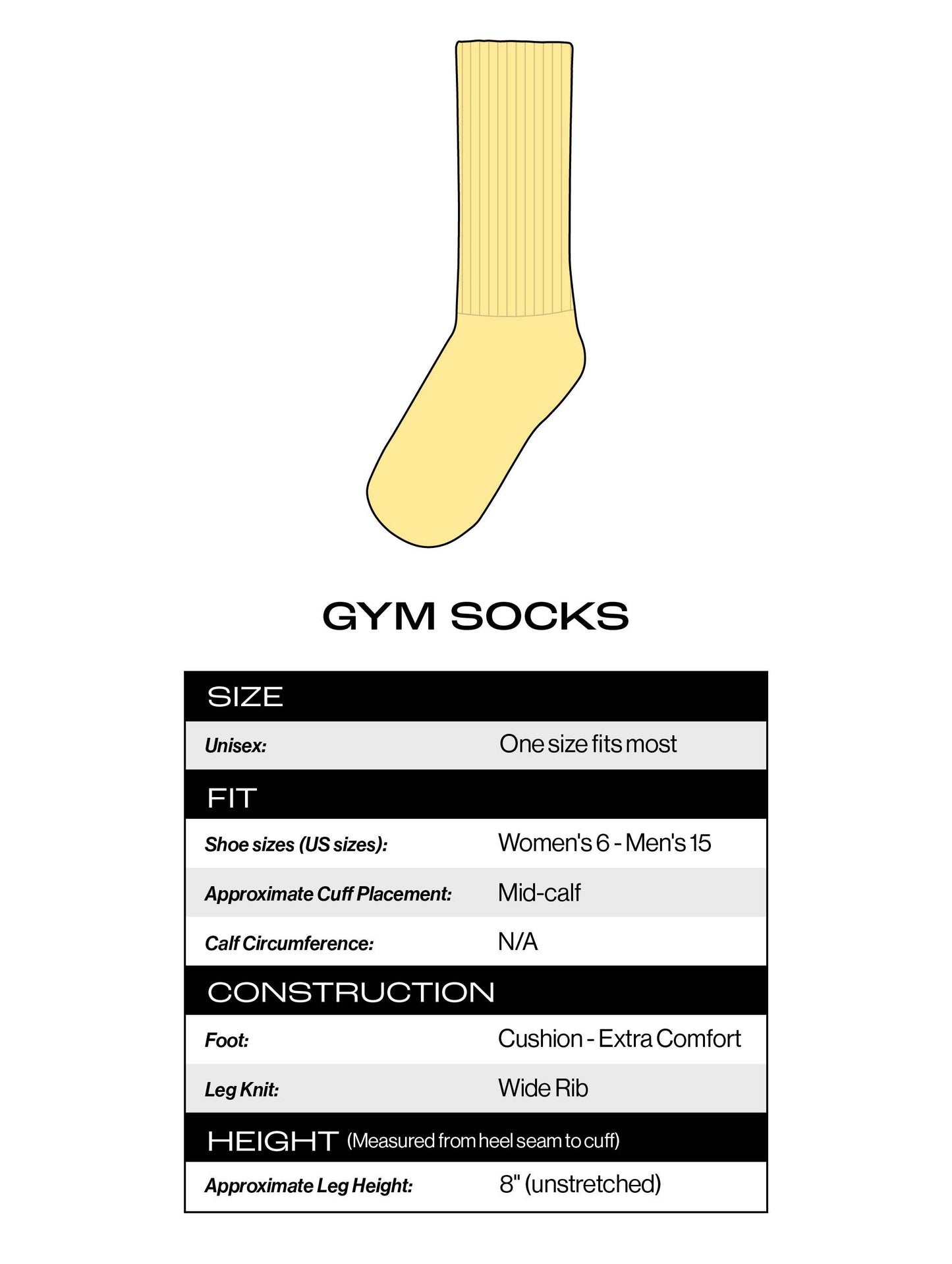 I ❤️ Smut Gym Crew Socks