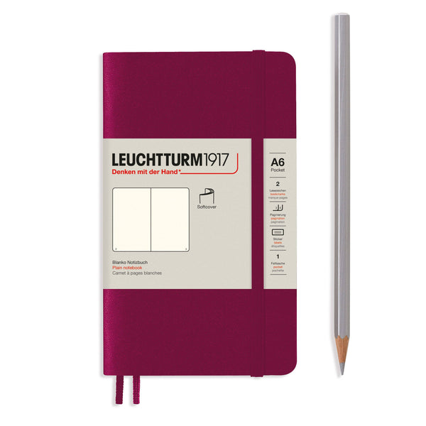 Notebooks - Pocket (A6): Plain / Hardcover / Sage