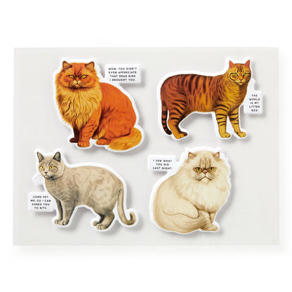 Brass Monkey Moody Cats 1000 Piece Puzzle