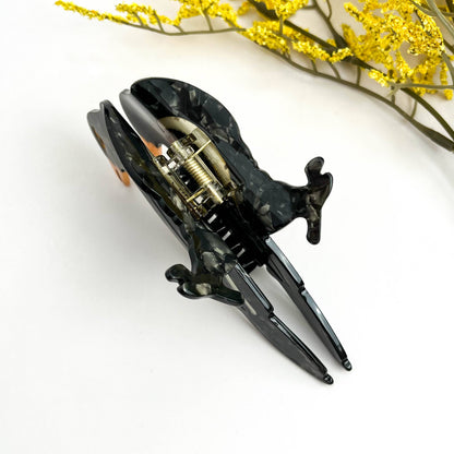 Raven Hair Claw Clip