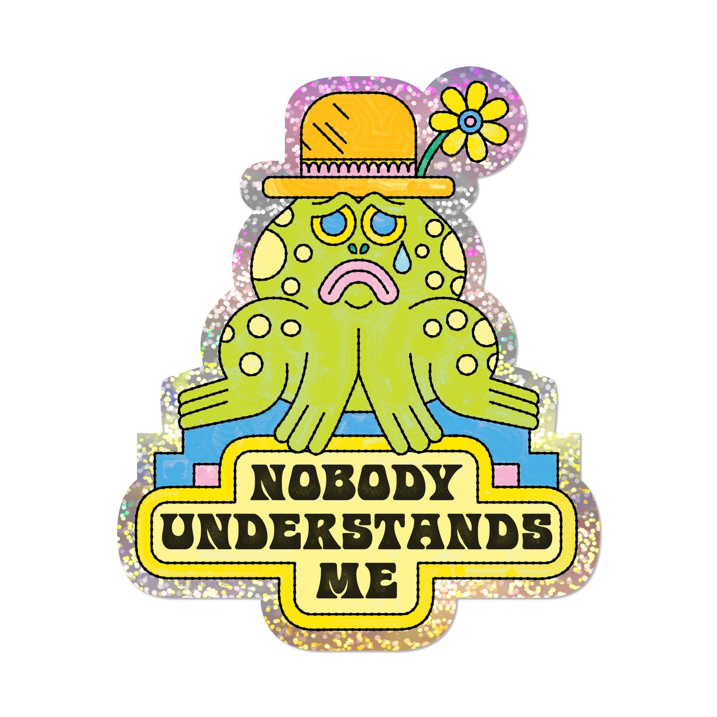Nobody Understands Me sticker