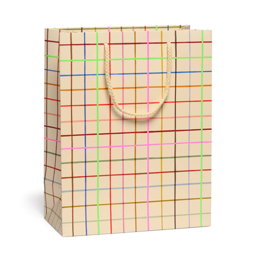 Color Grid gift bags: Large