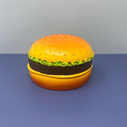 Hamburger Trinket Box – Foodie-Inspired Jewelry Holder & Storage Container