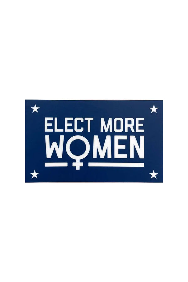 Elect More Women Sticker