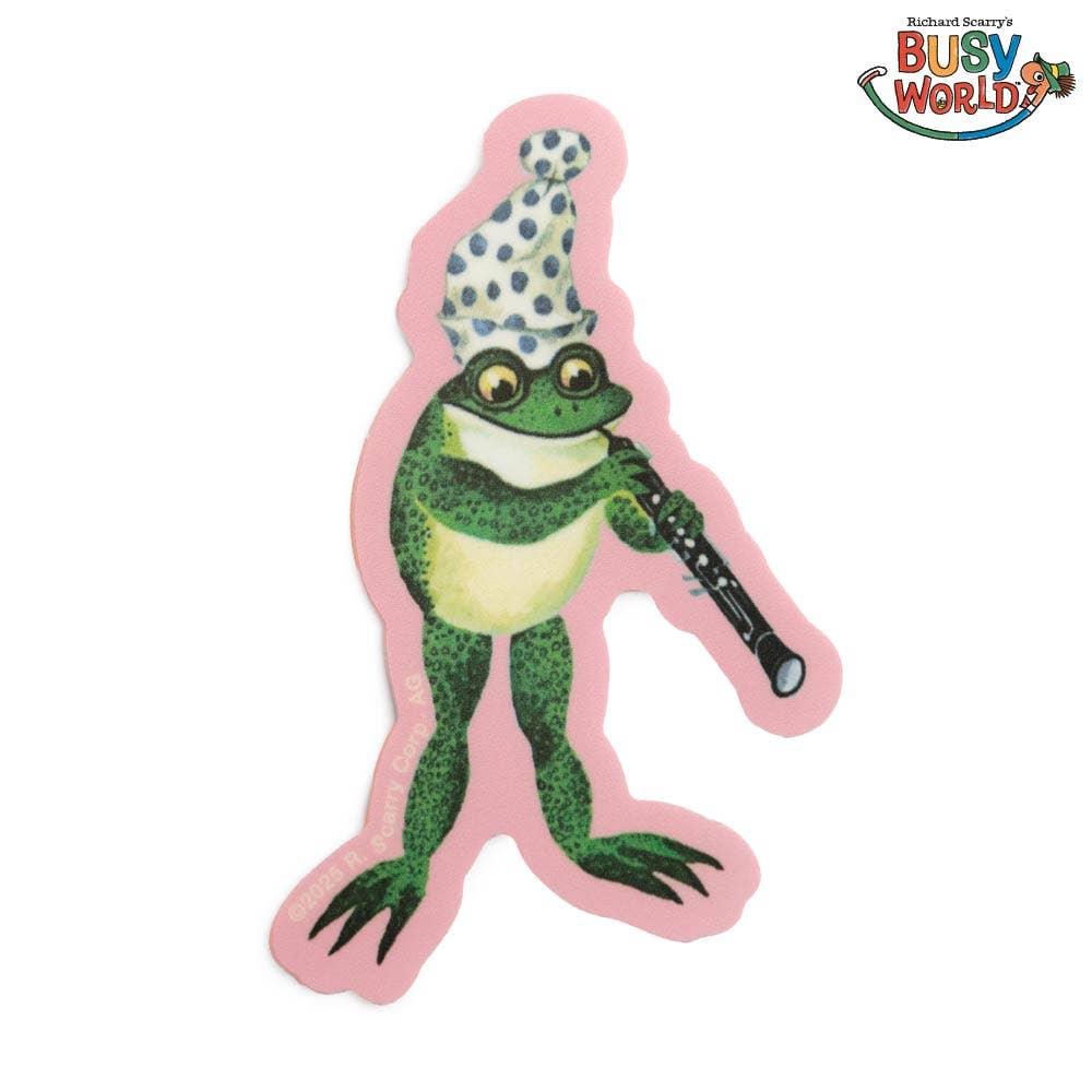 3P4 x Richard Scarry® - Musical Frog Sticker