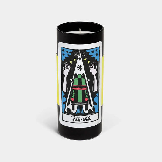 Tarot The Sun Candle - 6" Tall & 60 Hr Burn, Scented