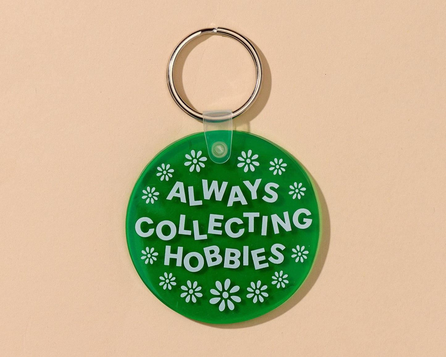 Collecting Hobbies PVC Keychain