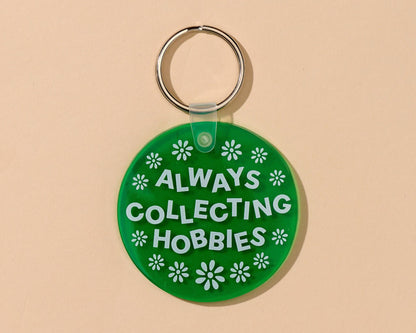 Collecting Hobbies PVC Keychain