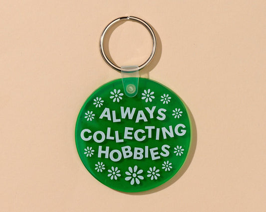 Collecting Hobbies PVC Keychain