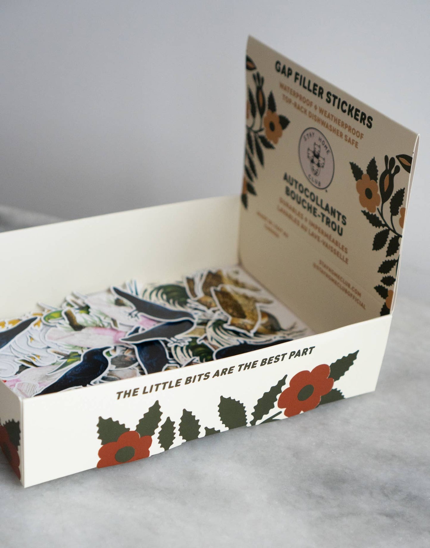 Vintage Art Stickers: Bird World