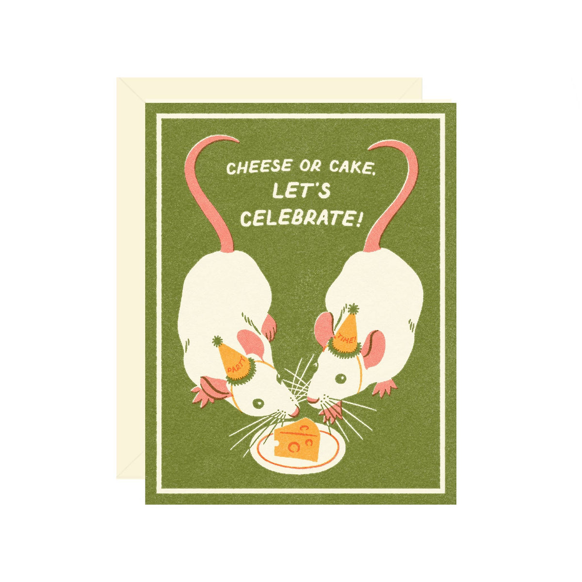 Cheese or Cake Celebration Card