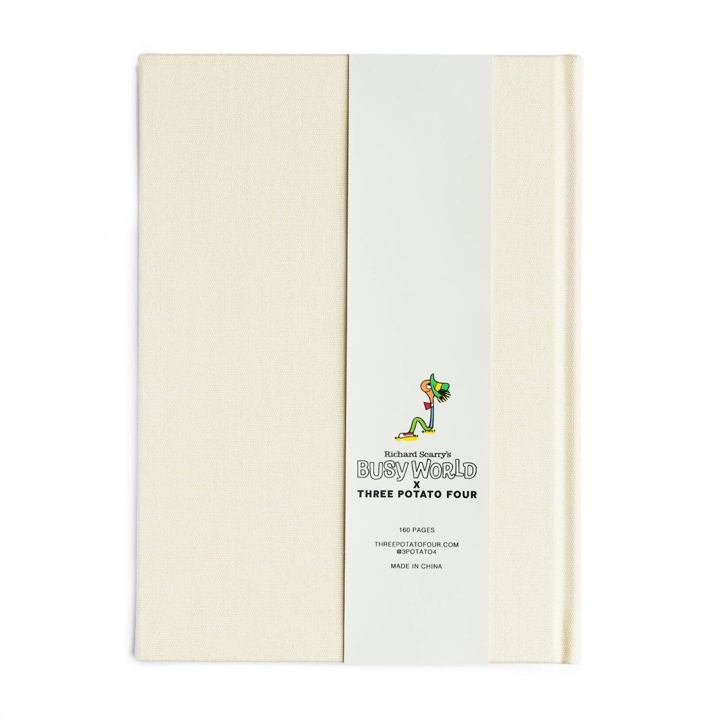 3P4 x Richard Scarry® - Lowly Floral Embroidered Journal