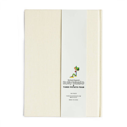 3P4 x Richard Scarry® - Lowly Floral Embroidered Journal