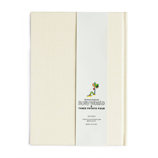 3P4 x Richard Scarry® - Lowly Floral Embroidered Journal