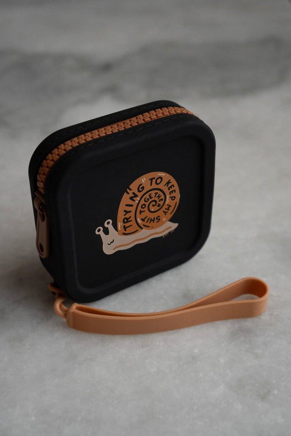 Trying - Zipper Coin Pouch