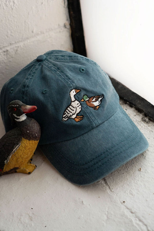 Fowl Vintage Teal Dad Hat