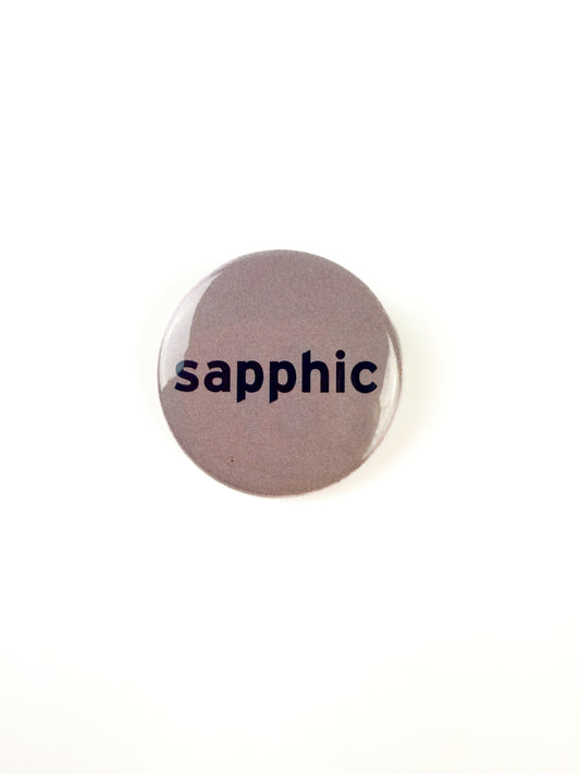 Sapphic Pinback Button
